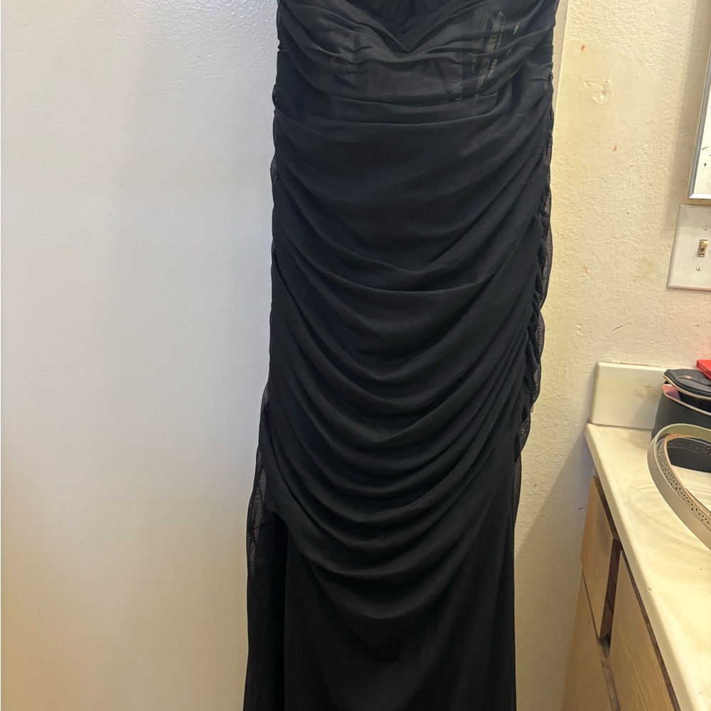 Elegant Black Evening Gown